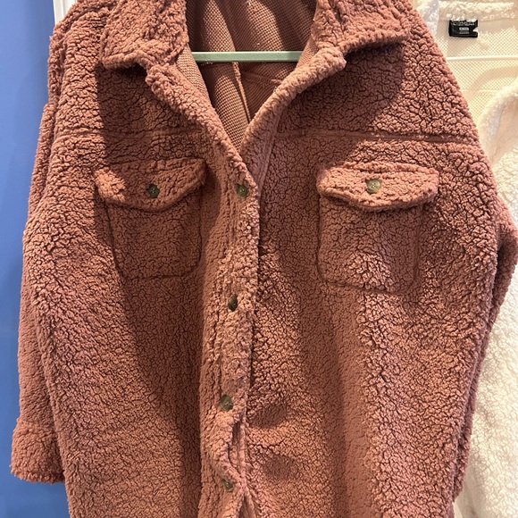 Lot of 32 Degrees Sherpa Jackets in Mauve & White M/L & XL/XXL - Picture 2 of 10